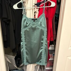 Green mini dress from forever 21